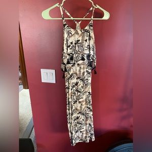 Old Navy Kids Leaf Patterned Dress M(8)